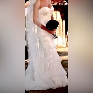 Wedding dress!! Only used once.  Professionally cleaned and stored in box.